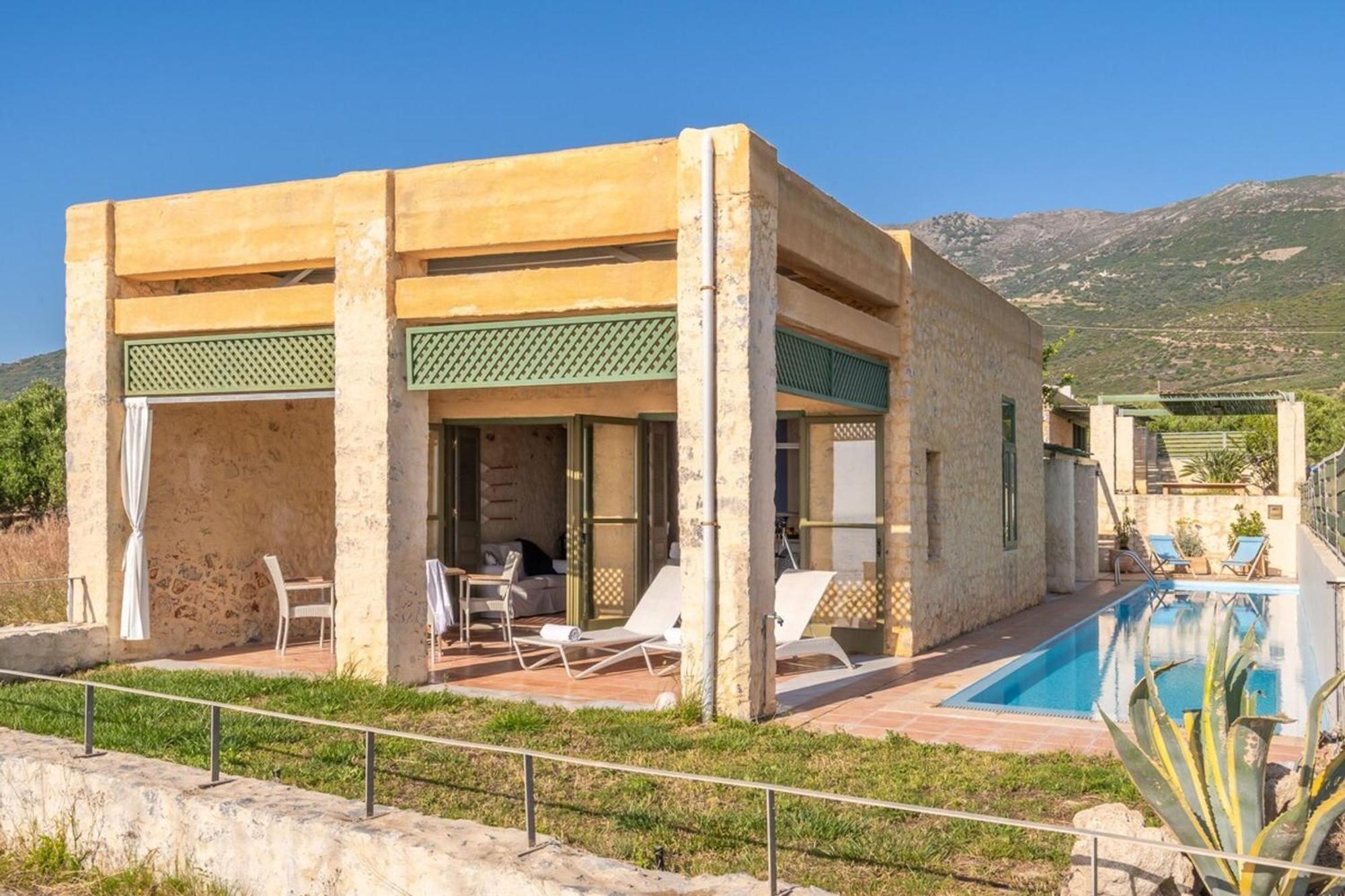 Villa Mediterranea, With Heated Pool Livadia  Exterior photo
